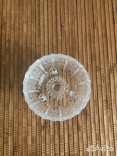 Конфетница сахарница стекло на ножках