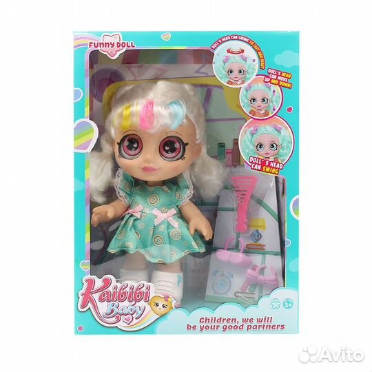 Кукла Пуговка Kaibibi Baby BLD312