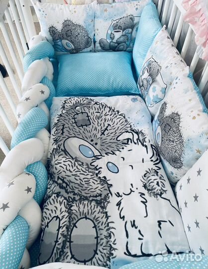 Бортики в кроватку