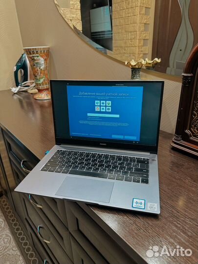 Ноутбук huawei MateBook D 14 NbB-WAH9 Space Grey