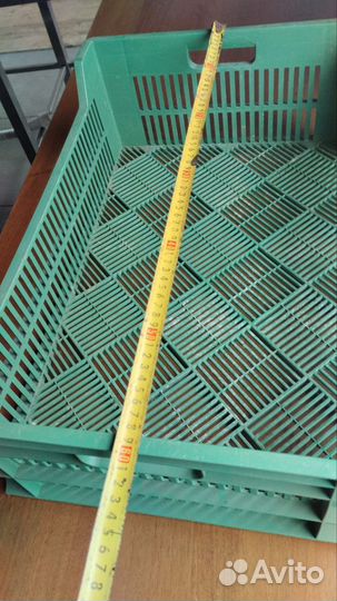 Ящик пластиковый пищевой перфорир. 600-400-190мм