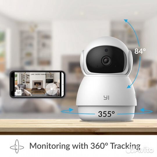 Купольная камера Xiaomi YI Dome Guard WiFi 1080p