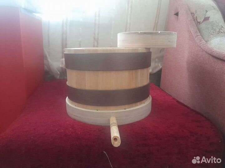 Бочонок для холодного отжима масла 6 литров