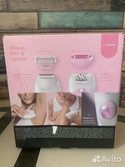 Эпилятор braun новый