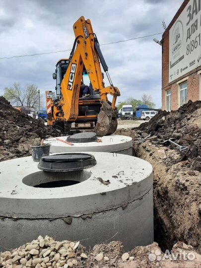 Монтаж септика под ключ