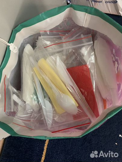 Одноразовые наборы (вилка нож ложка )