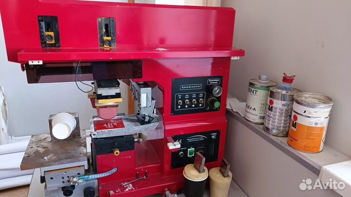 Тампопечатный станок TIC-183S Тампопечать 2 краски