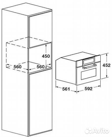 Микроволновая печь fulgor Milano fclgmo 4508 TEM B