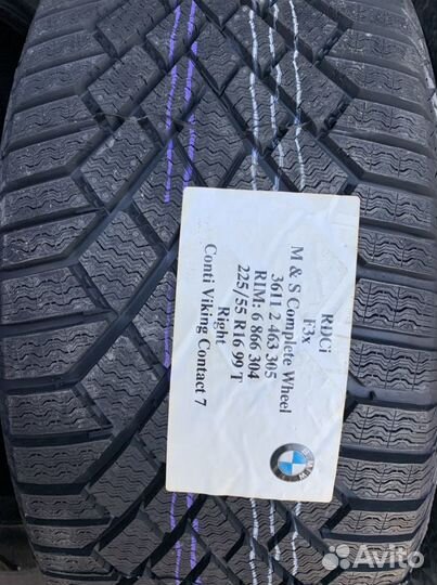 Новые зимние колёса для BMW 3 F30 225/55/16