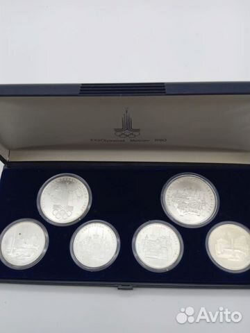 Серебряные монеты олимпиада 1980