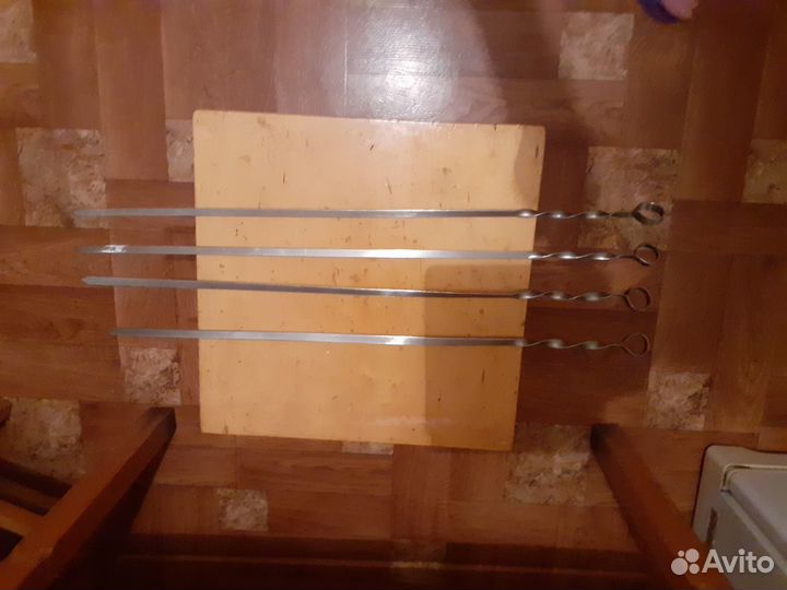 Шампуры из нержавейки 4 шт