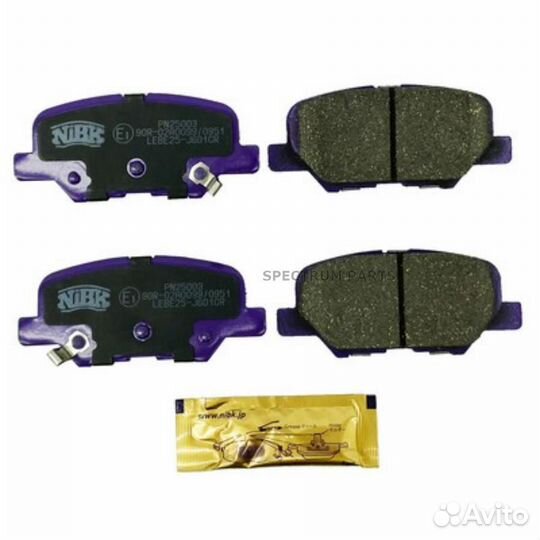 Nibk PN25003 Колодки NiBK PN25003