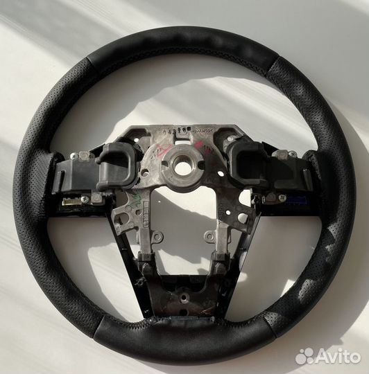 Руль mazda cx 7 перетянутый