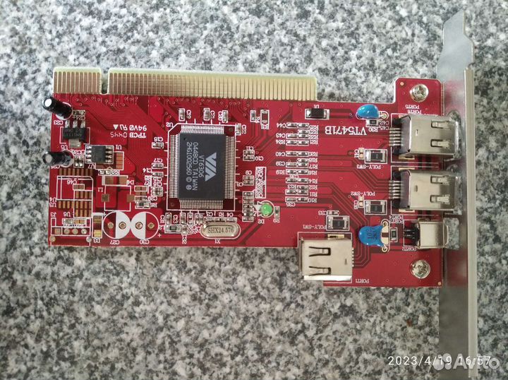 Контролер PCI Fire Wire VIA VT 5471B