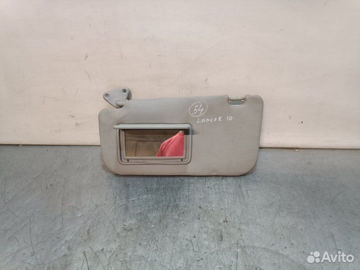 Козырек солнцезащитный левый Mitsubishi Lancer 10