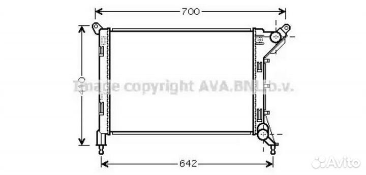 Радиатор основной