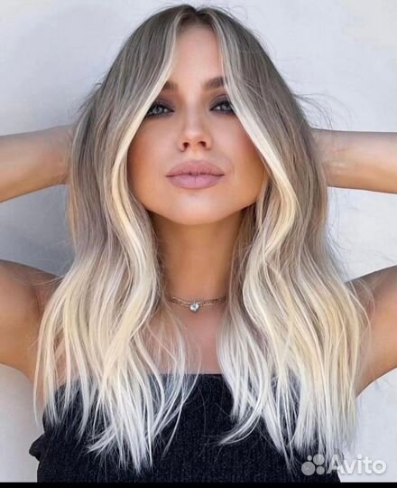 Окрашивание волос блонд