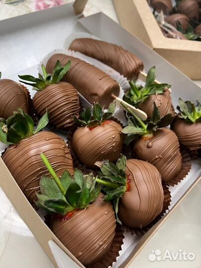 Клубника в шоколаде