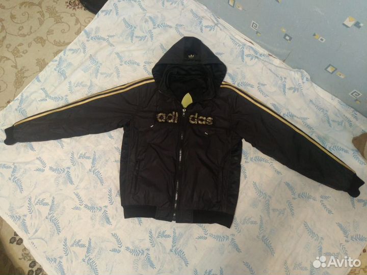 Куртка мужская adidas с капюшоном