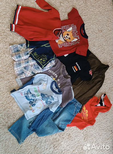 Пакет вещей на мальчика 104-116