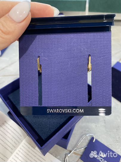 Swarovski серьги