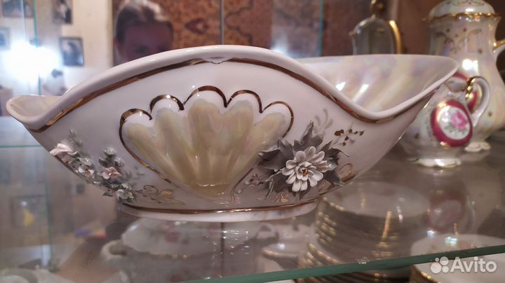 Ваза фарфоровая винтажная СССР