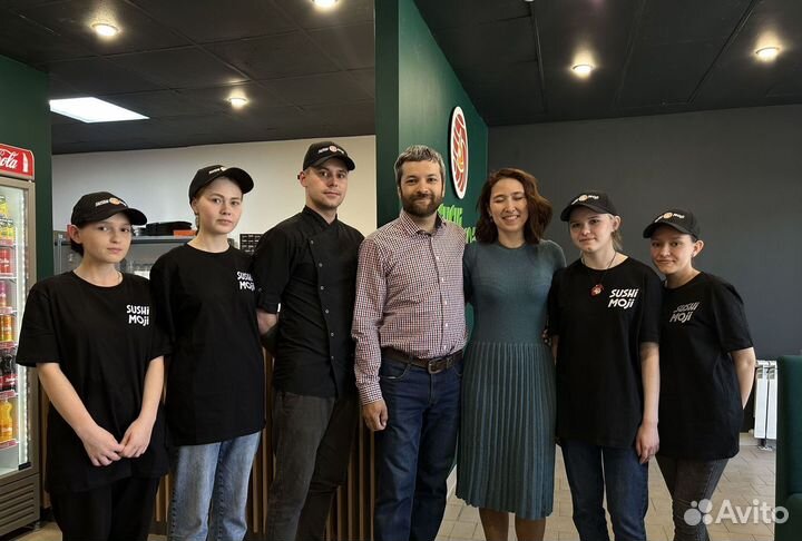 Бизнес кафе и точек доставки пиццы и суши