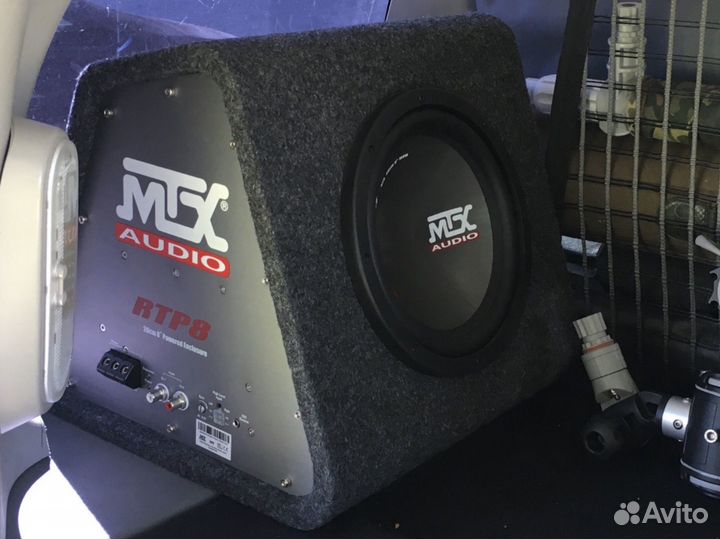 Сабвуфер активный для авто MTX Audio RTP8