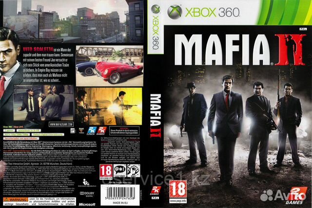 Xbox 360 mafia II, fallout 3