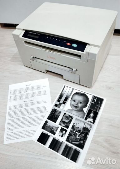 Мфу лазерное ч/б xerox 3119