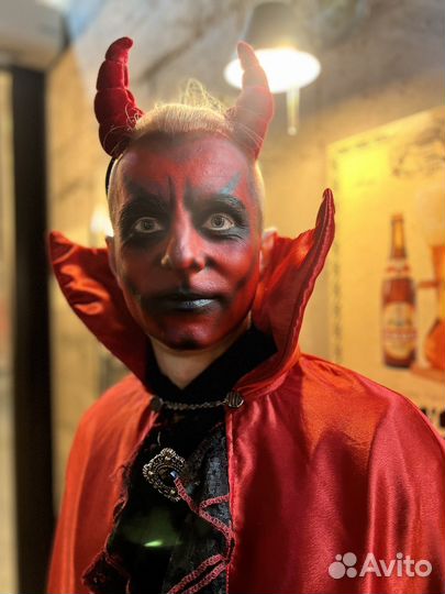 Грим на хэллоуин аквагрим взрослый/детский