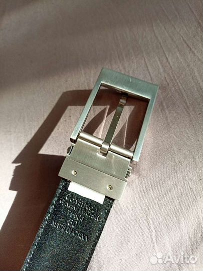 Мужской кожаный ремень ck