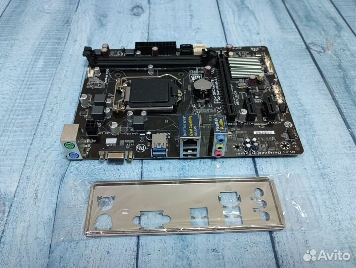 Новая материнская плата Gigabyte GA-H81M-S1 (1150)