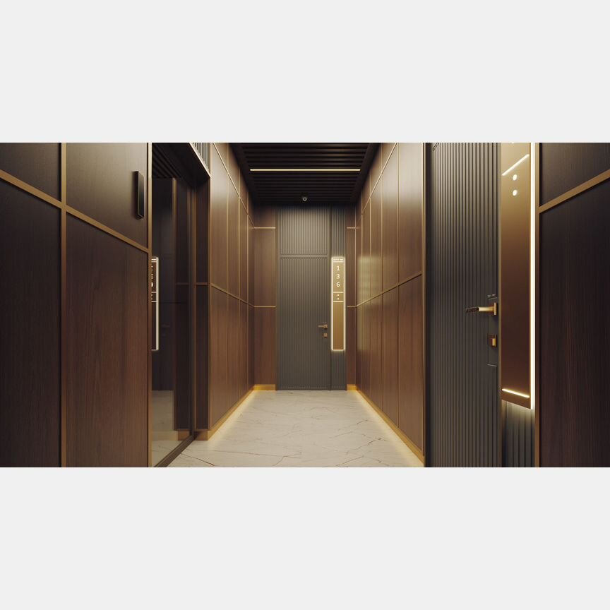 2-к. квартира, 38,7 м², 12/25 эт.