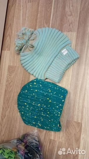 Женские шапки+снуд, шарф