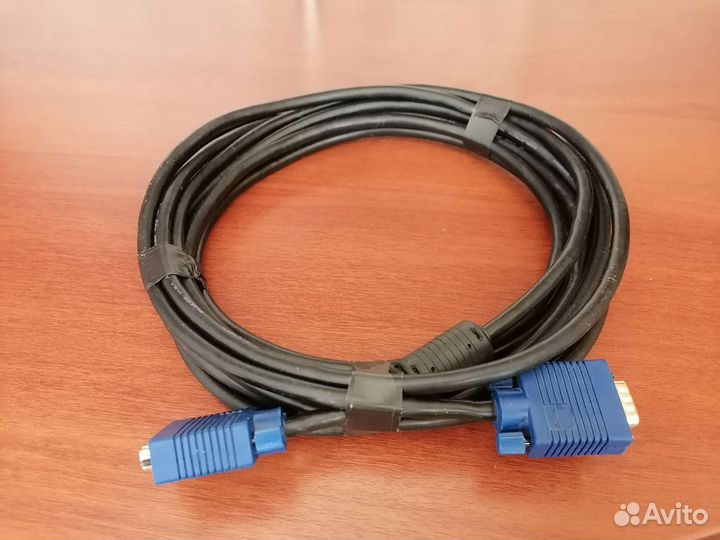 Кабель для компьютера VGA-VGA 5 метров