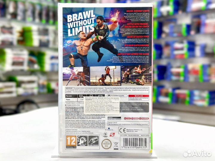 WWE 2K Battlegrounds (Switch) NEW