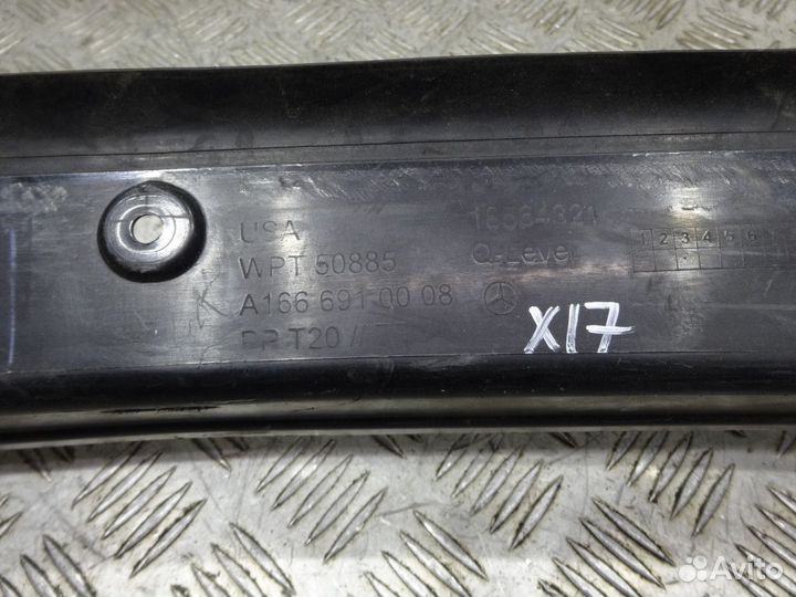 Водосток багажника Мерседес 166 ML GLE