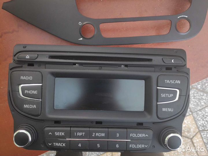 Магнитола магнитафон kia ceed