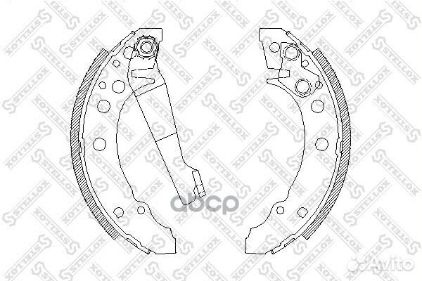 056 100-SX 4045.00340SBS361216bfsb191 колодки