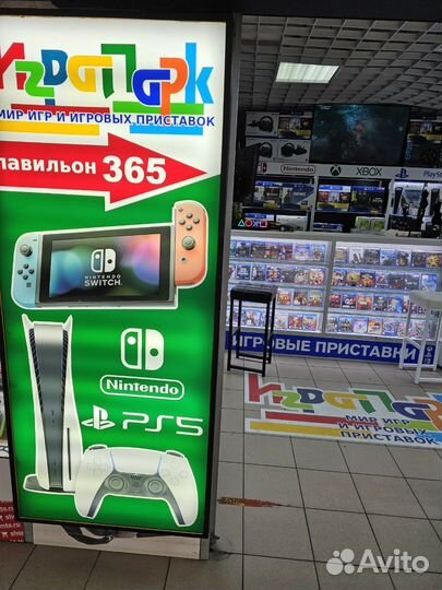 Nintendo Switch Oled Красно-Синяя + Чип + 512Gb