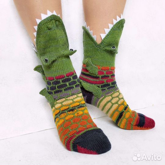 Носки Драконы все размеры ручная работа