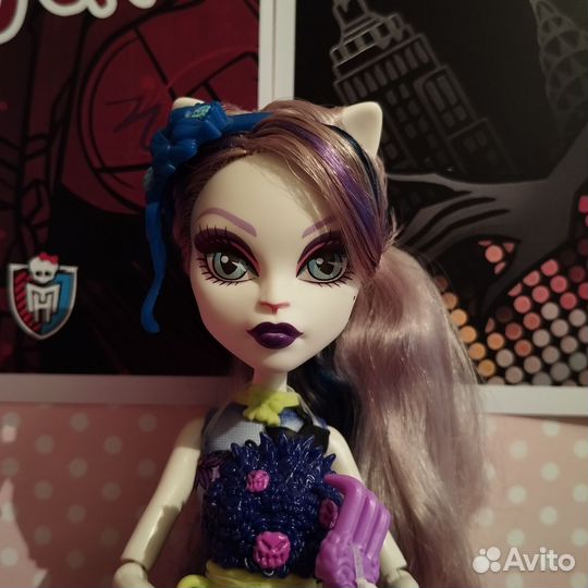 Кукла монстер хай Катрин де Мяу мрак и цветение