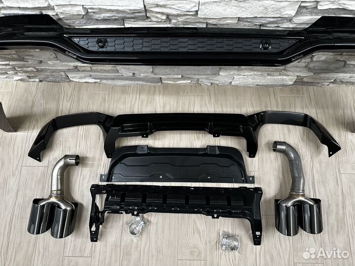 Диффузор с насадками M BMW X4 G02