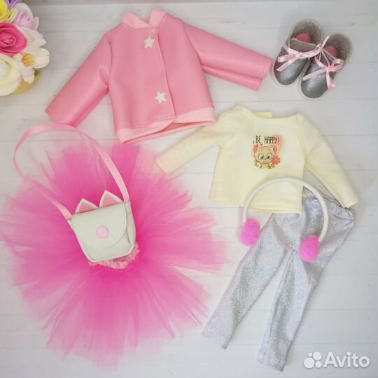 Набор одежды для кукол Паола Рейна с обувью