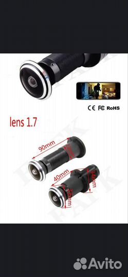 Видеоглазок для входной двери