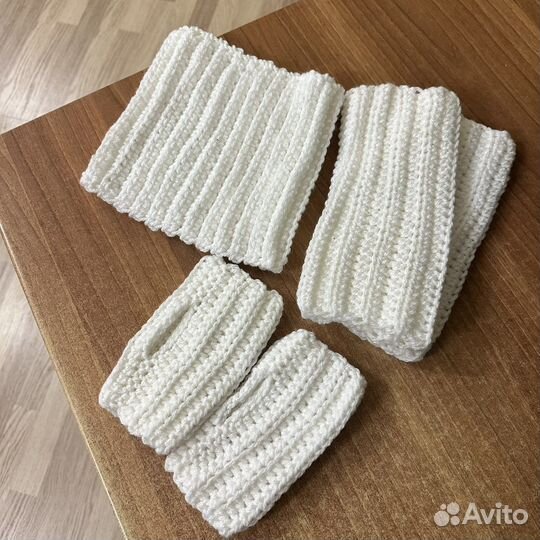 Митенки снуд и гетры