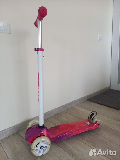 Самокат детский трёхколёсный Reaction