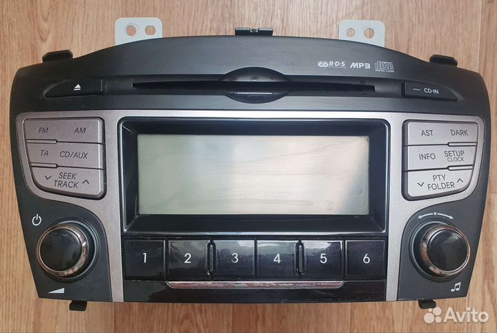 Штатная магнитола на hyundai ix35