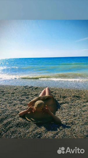 Шляпа женская пляжная